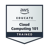 AWS Educate Introduction to Cloud 101 Training Badge